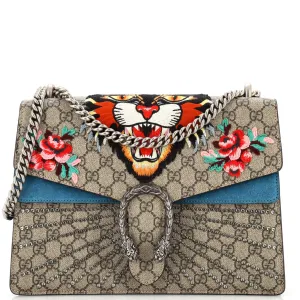 GUCCI Dionysus Bag Embellished GG Coated Canvas Medium