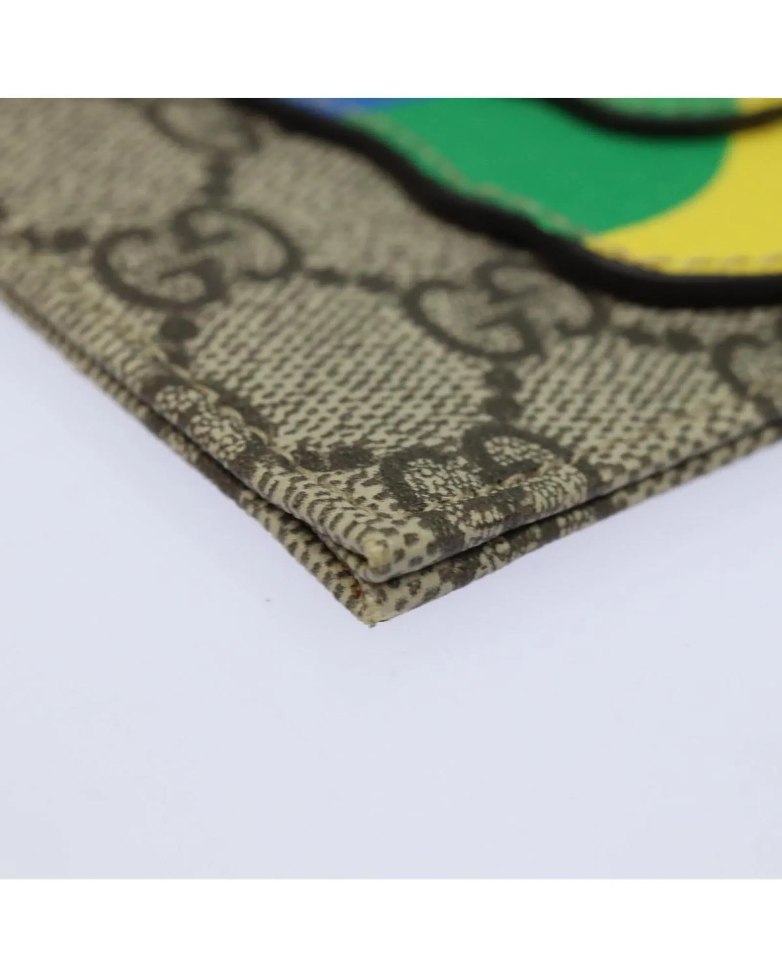 Gucci Rainbow Butterfly Clutch GG Supreme Model