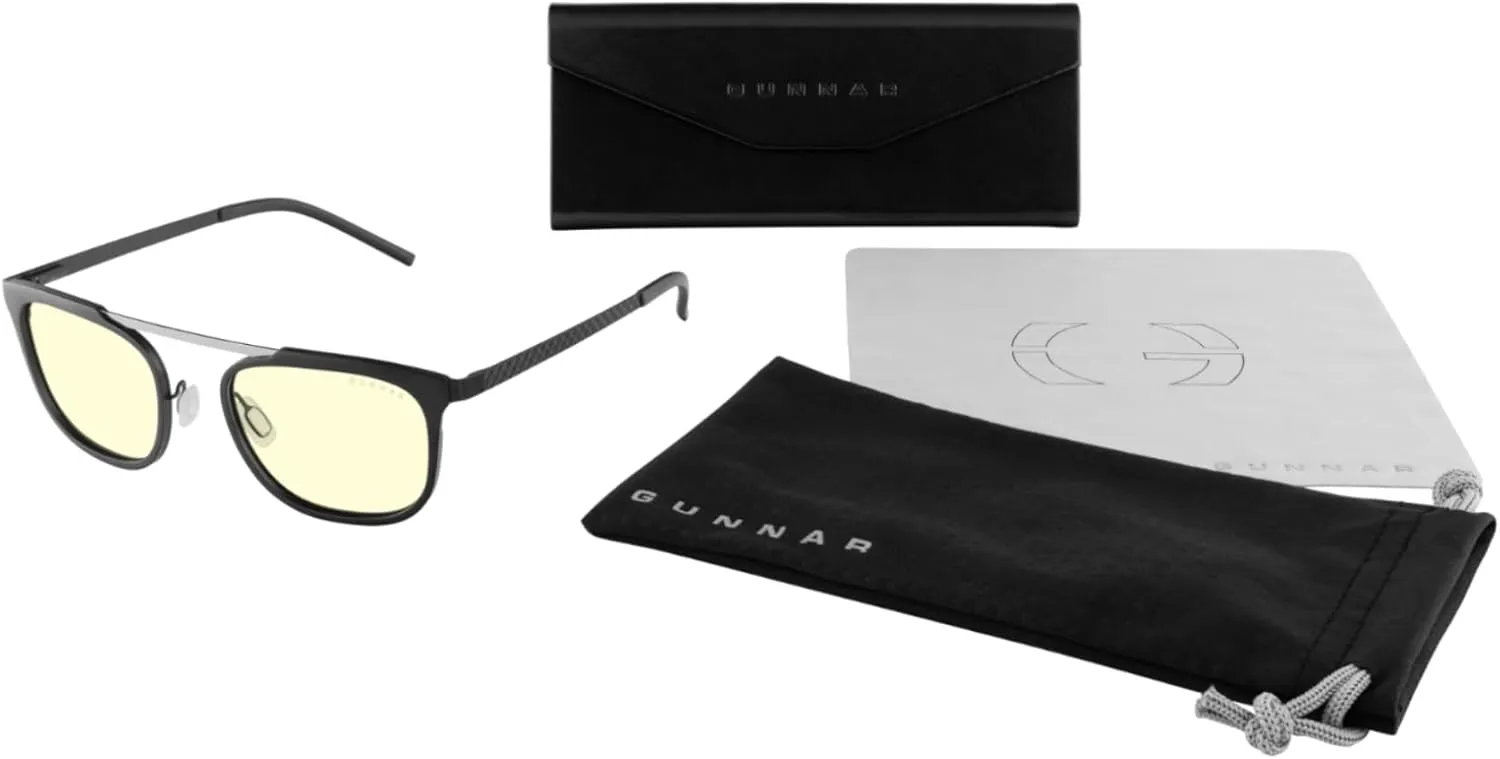 GUNNAR - Premium Blue Light Blocking Glasses - Strata Collection - Gaming and Computer Glasses