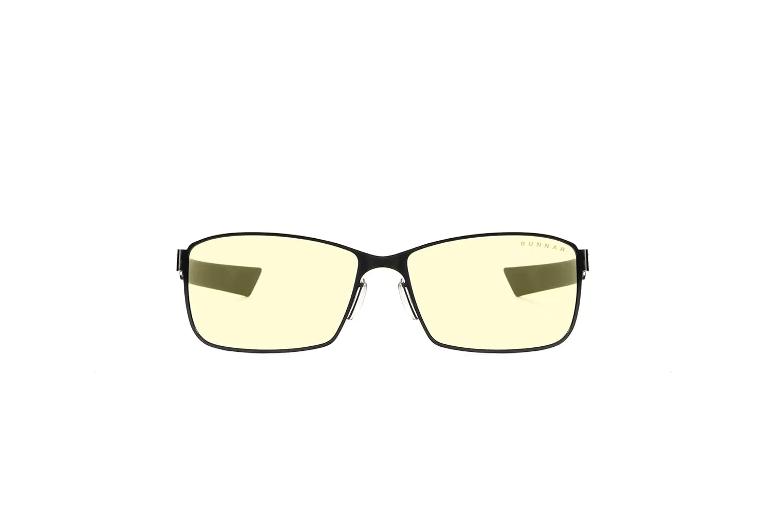 GUNNAR - Premium Gaming and Computer Glasses - Blocks 65% Blue Light - Vayper, Onyx, Amber Tint