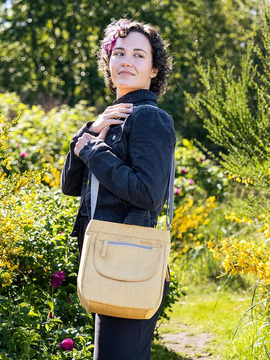 HAIKU Jaunt Eco-Friendly RFID Blocking Travel Crossbody Bag