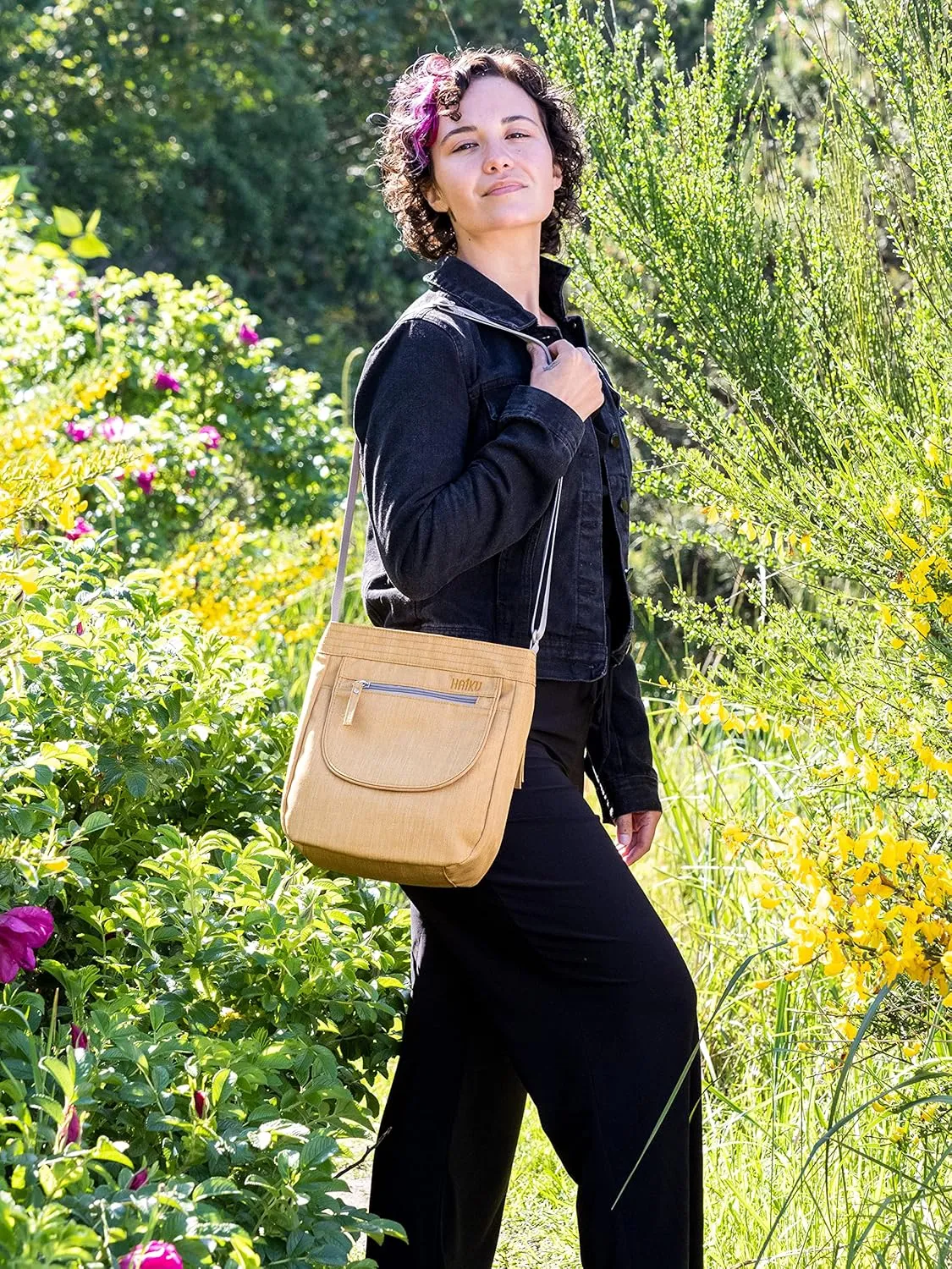 HAIKU Jaunt Eco-Friendly RFID Blocking Travel Crossbody Bag