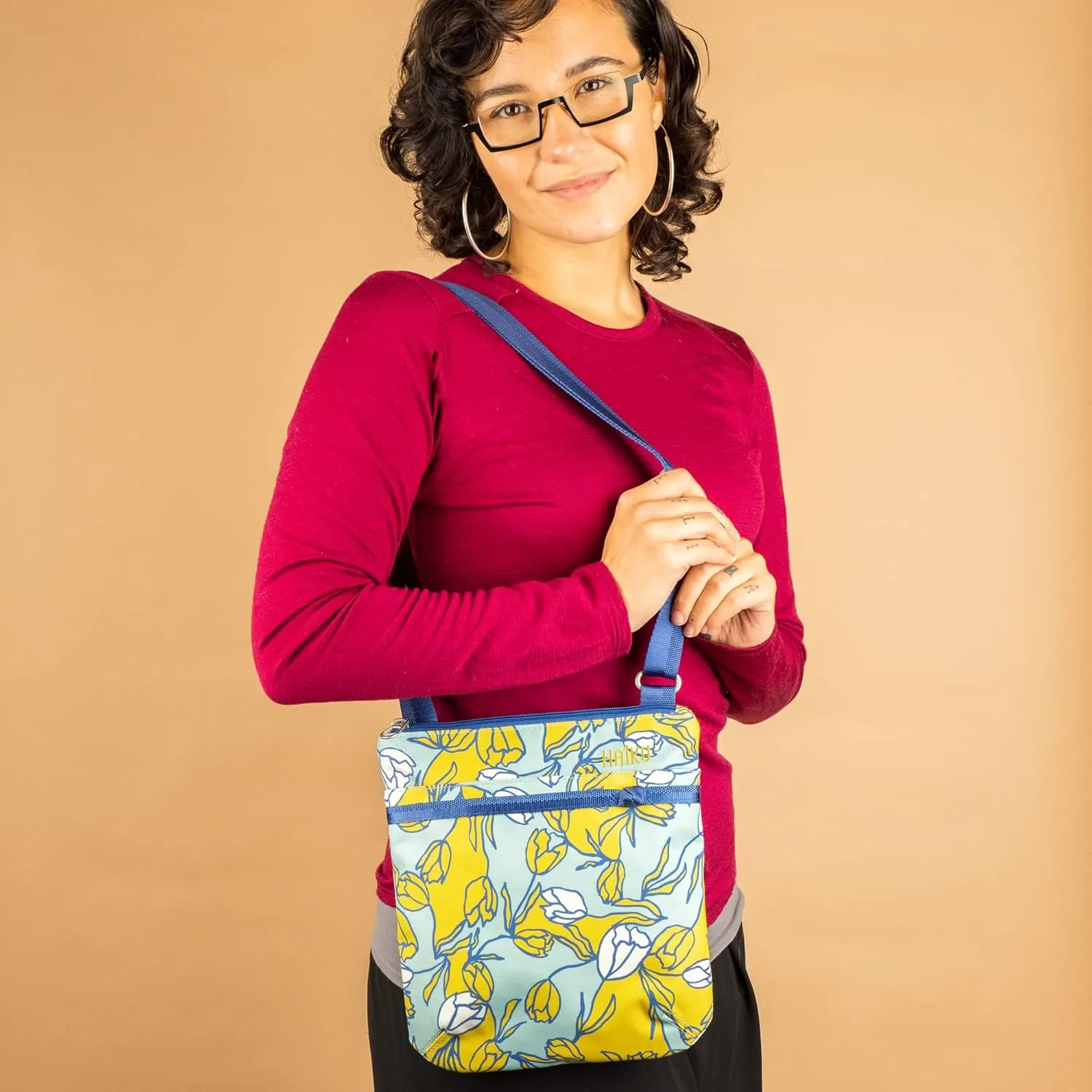 Haiku Women's Small Revel Eco-Friendly RFID Blocking Crossbody Travel Bag