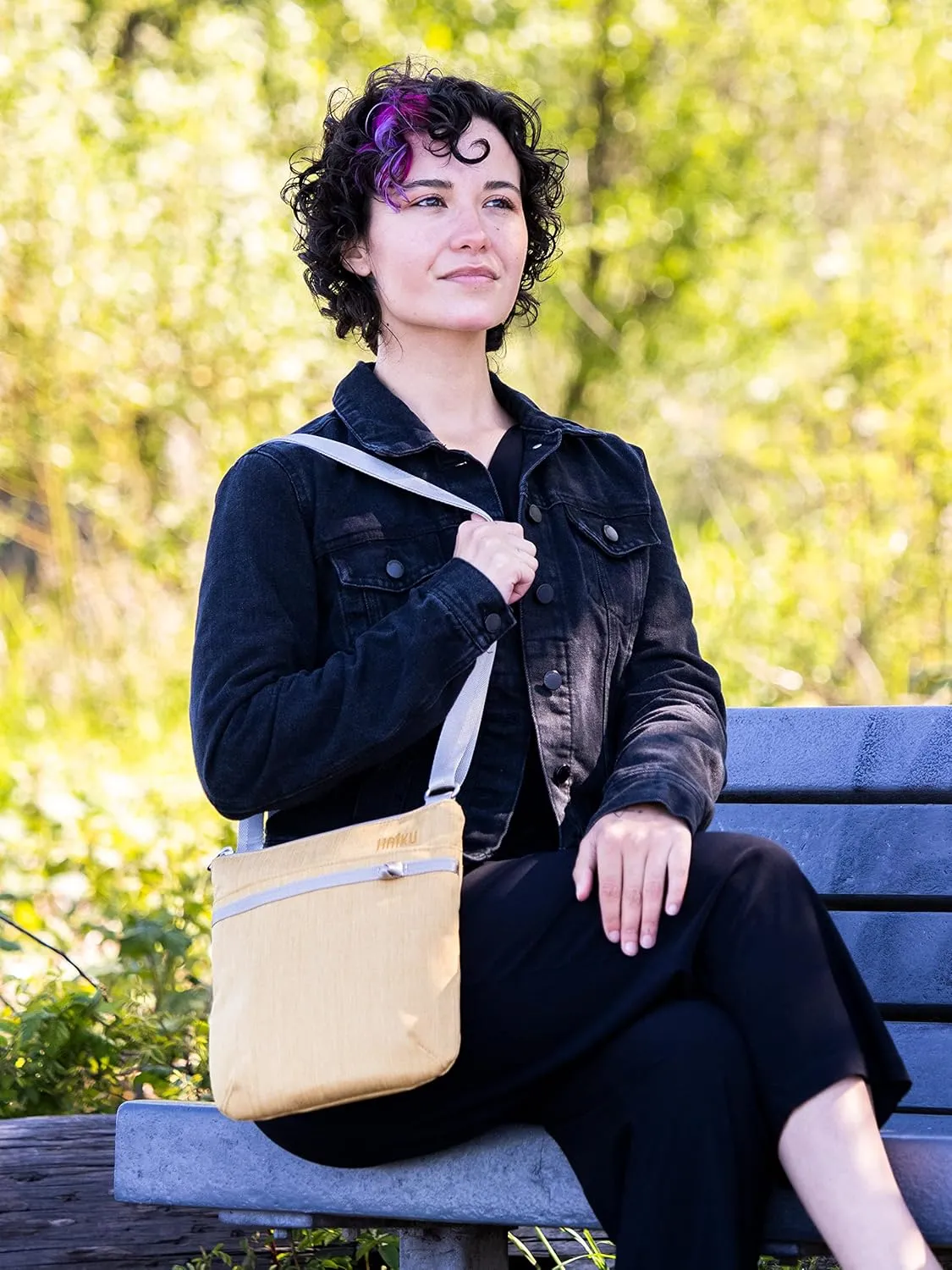 Haiku Women's Small Revel Eco-Friendly RFID Blocking Crossbody Travel Bag