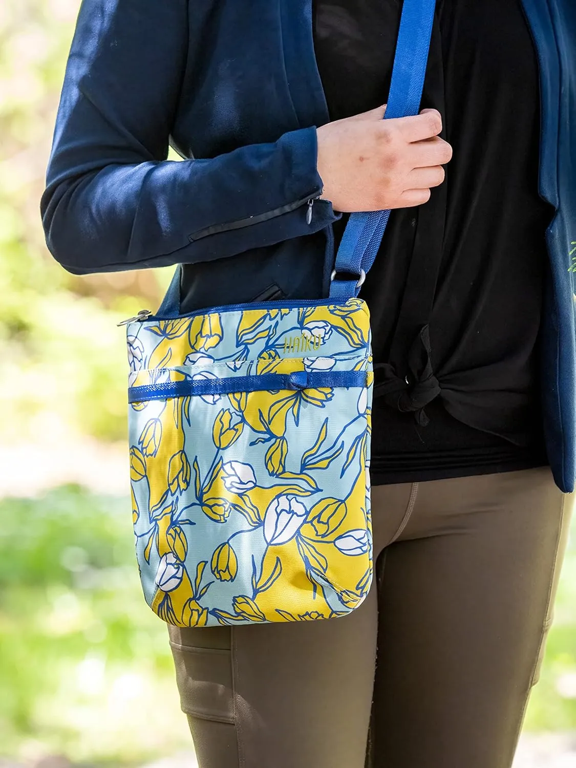 Haiku Women's Small Revel Eco-Friendly RFID Blocking Crossbody Travel Bag