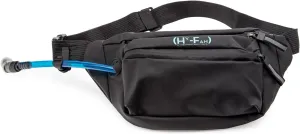 Handy On-The-Go Hydration Water-Repellent Malecon Premium Pack, Includes Magnetic Tube Holder and Extra-Wide Comfort Strap, 17 Fluid Ounce Capacity (1, Black)