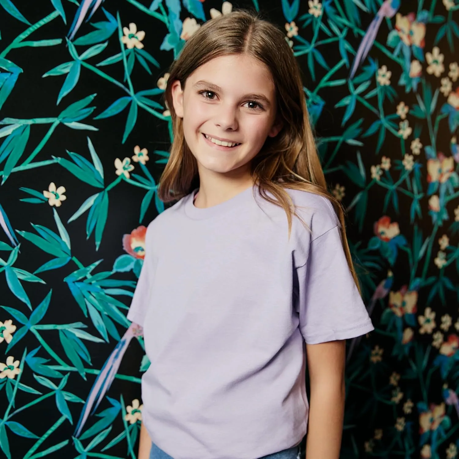 Hanes Girls' Jersey Cotton Tee (Pack Of 2)