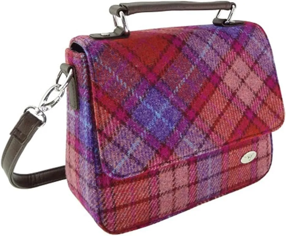 Harris Tweed 'Thurso' Square Bag Made in Scotland