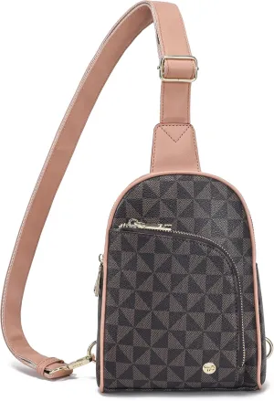 Haytijoe RFID Blocking Crossbody Bags for Women Travel Small Sling Bag Leather Cross Body Bag for Woman Fanny Packs Chest Bag