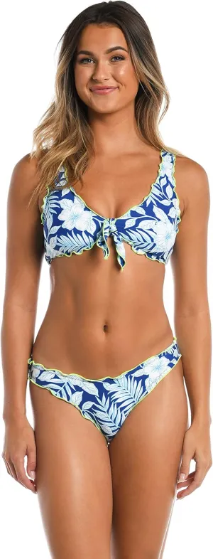 Hobie Women's Standard Ruffle Bralette Bikini Swimsuit Top