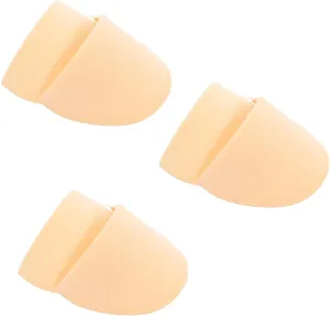 HOMSFOU Polyester Shoulder Pads for Women 3 Pairs of Anti-Slip Shoulder Enhancers Universal Fit Washable and Skin-Friendly