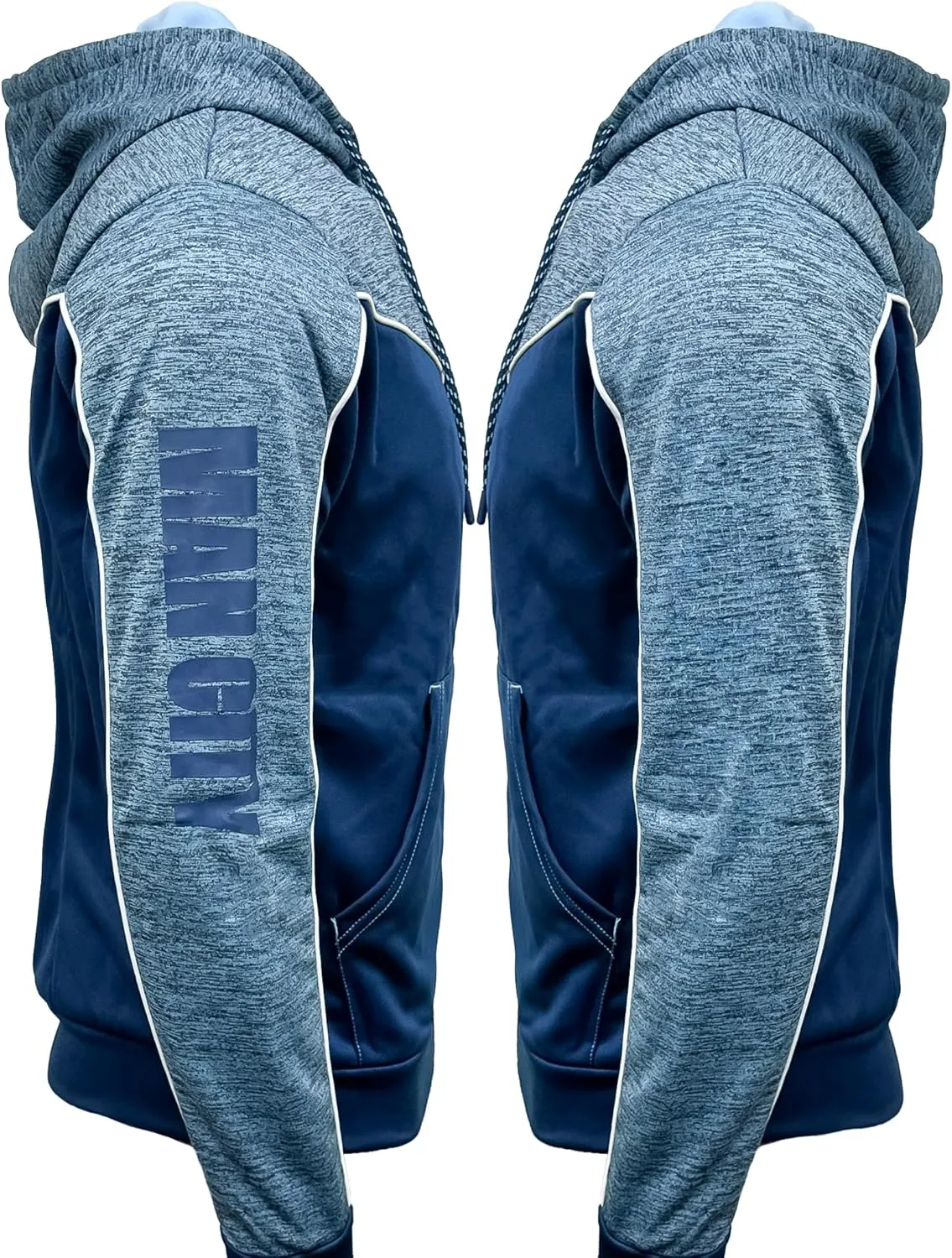 Icon Sports Men's Manchester City Full-Zip Hoodie, Licensed M. City Hooded Sweatshirt