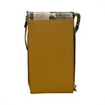 ILI 6321 SNAKE MULTI ACCORDION PHONE CROSSBODY INTERNATIONAL LEATHER INDUSTRIES