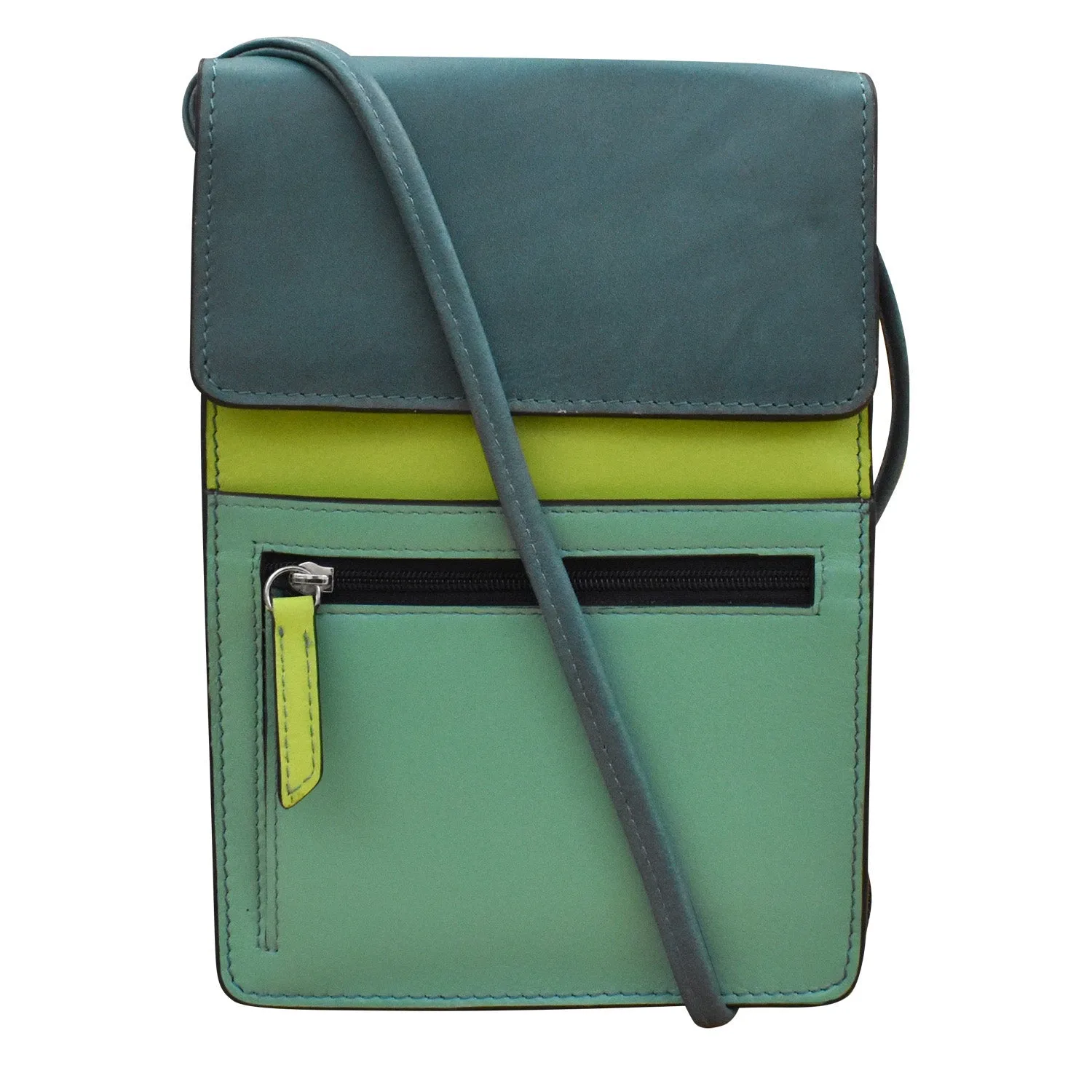 ILI 6824 SERENITY MULTI ORGANIZER ON A STRING INTERNATIONAL LEATHER INDUSTRIES