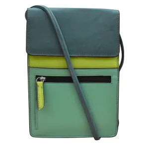 ILI 6824 SERENITY MULTI ORGANIZER ON A STRING INTERNATIONAL LEATHER INDUSTRIES