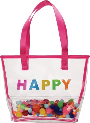 iscream Holographic Accent 20" x 13" x 7" Double Handle Travel and Shopping Tote Bag
