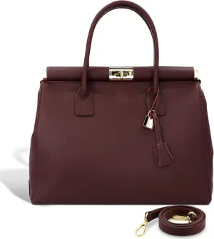 Italian Leather Handbags for Women - Spacious Interior, Durable Hardware, Crossbody Strap, Handmade