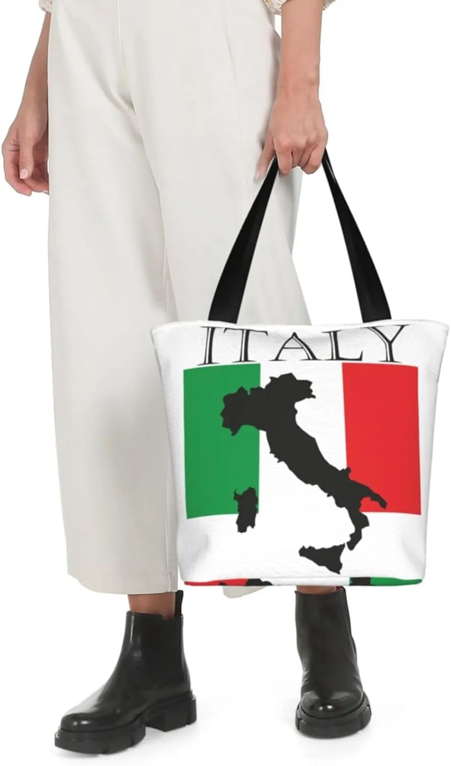 Jamaican Flag Butterfly Women's Tote Bag Lightweight Shoulder Bag Shopping Handbag Large Capacity Handbag With Zipper