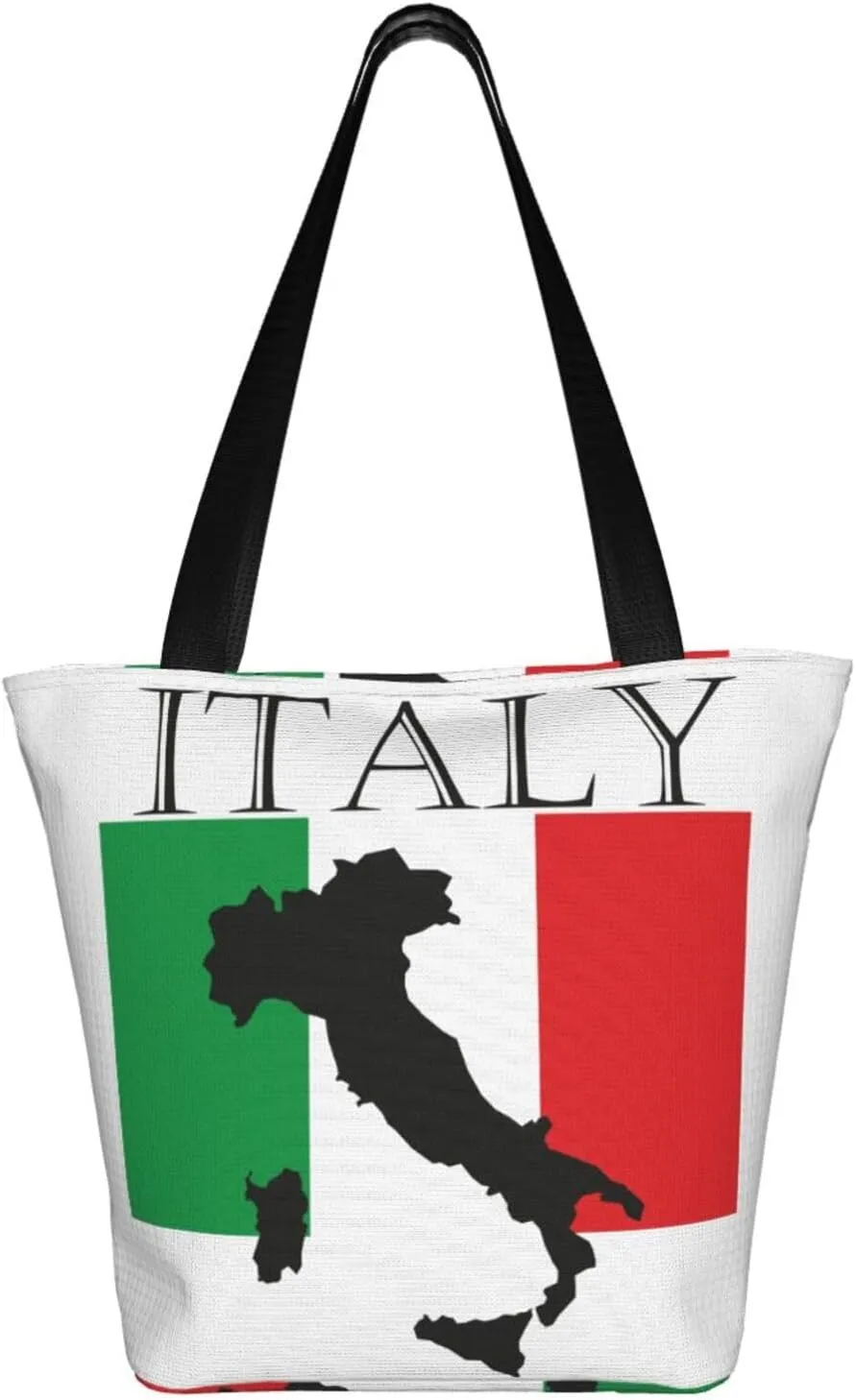 Jamaican Flag Butterfly Women's Tote Bag Lightweight Shoulder Bag Shopping Handbag Large Capacity Handbag With Zipper