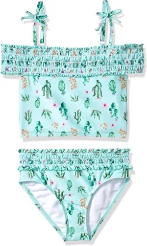 Jantzen Girls Little Desert Darlings Cactus Print Tankini