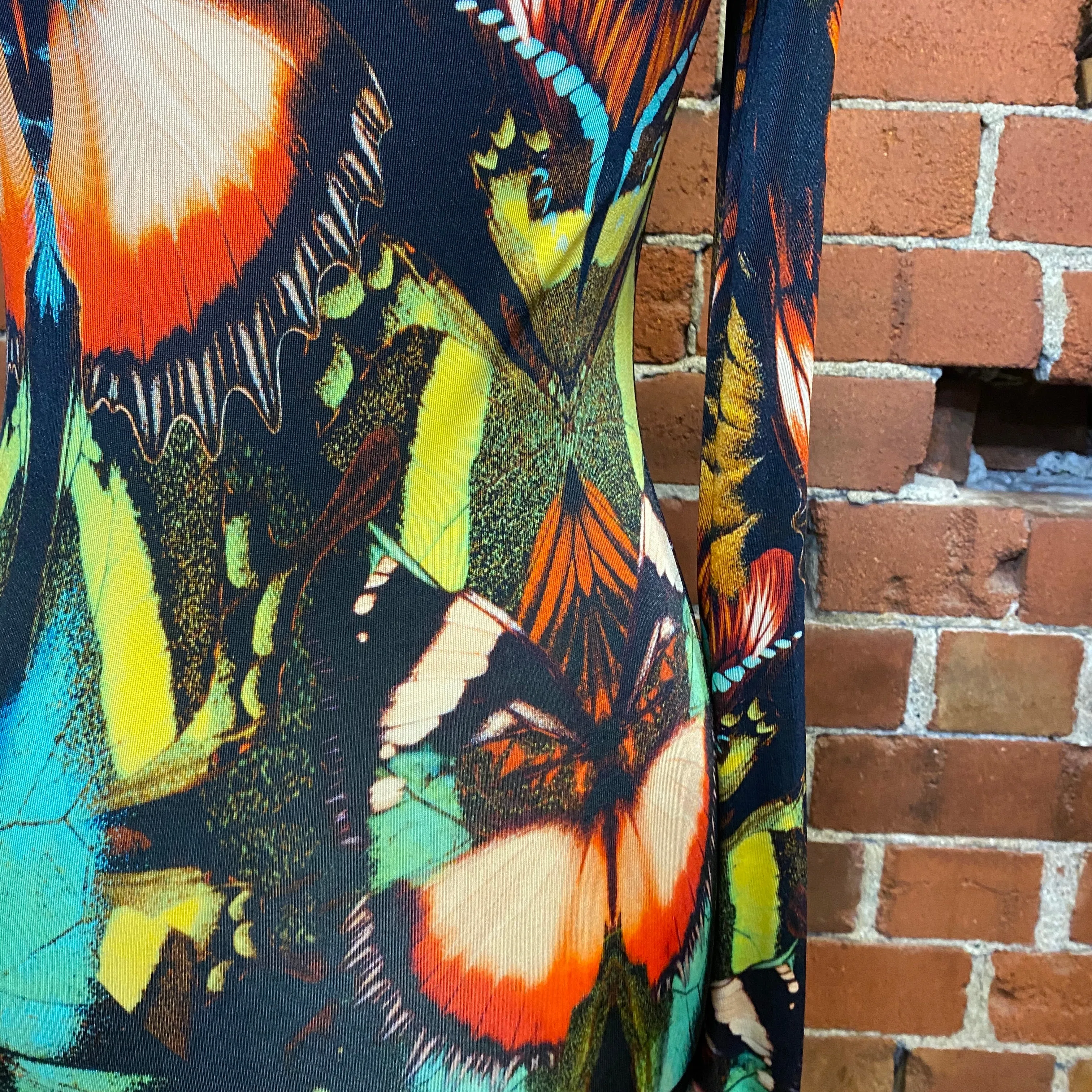 JEAN PAUL GAULTIER insect wing dress