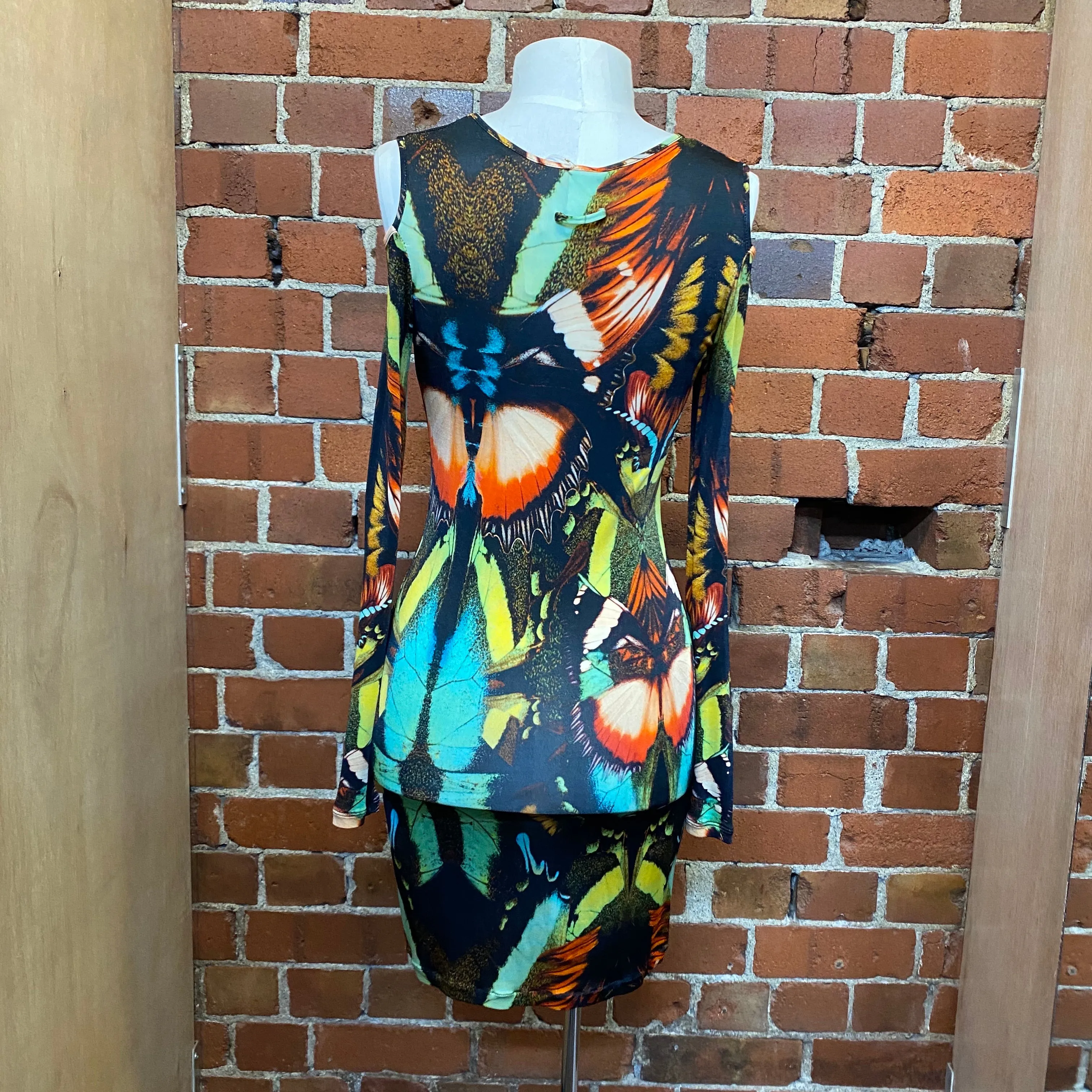 JEAN PAUL GAULTIER insect wing dress