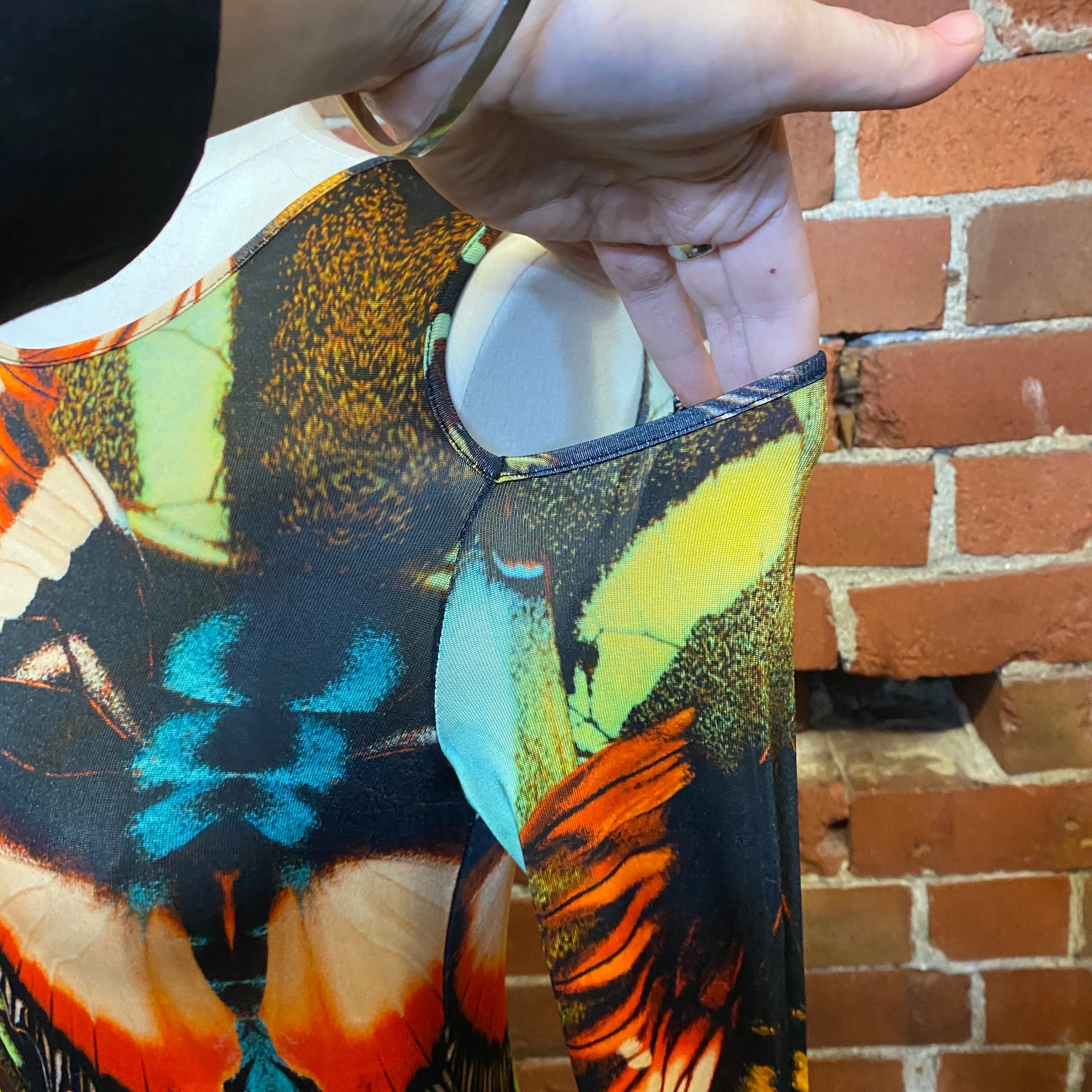 JEAN PAUL GAULTIER insect wing dress