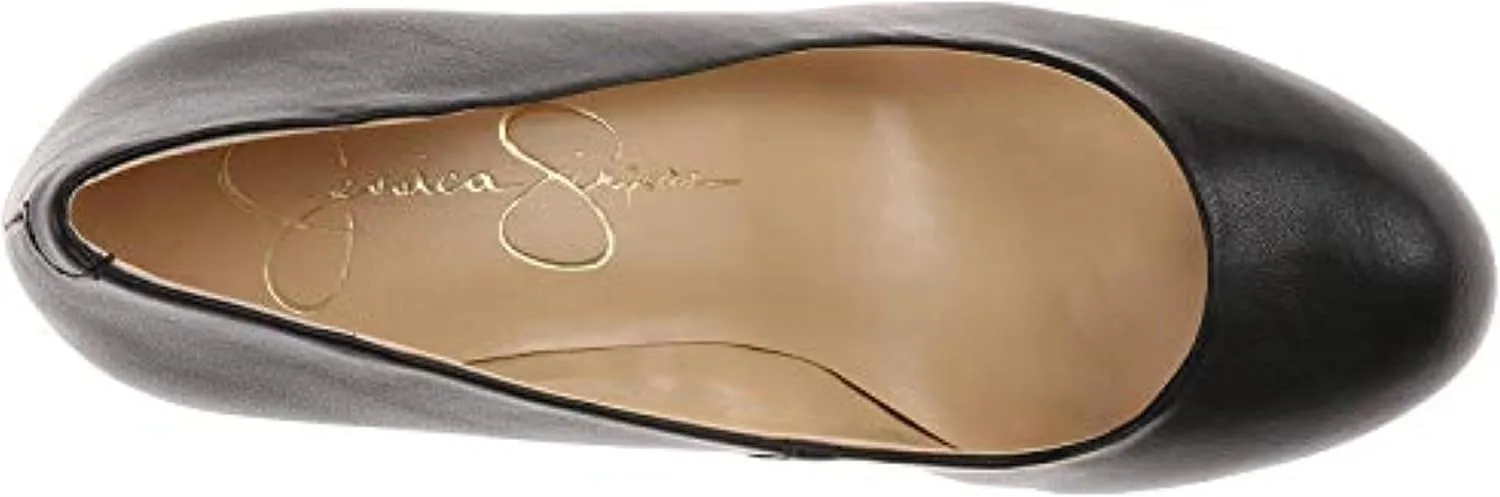 Jessica Simpson Women's Sampson Round Toe Wedge Heels Pumps