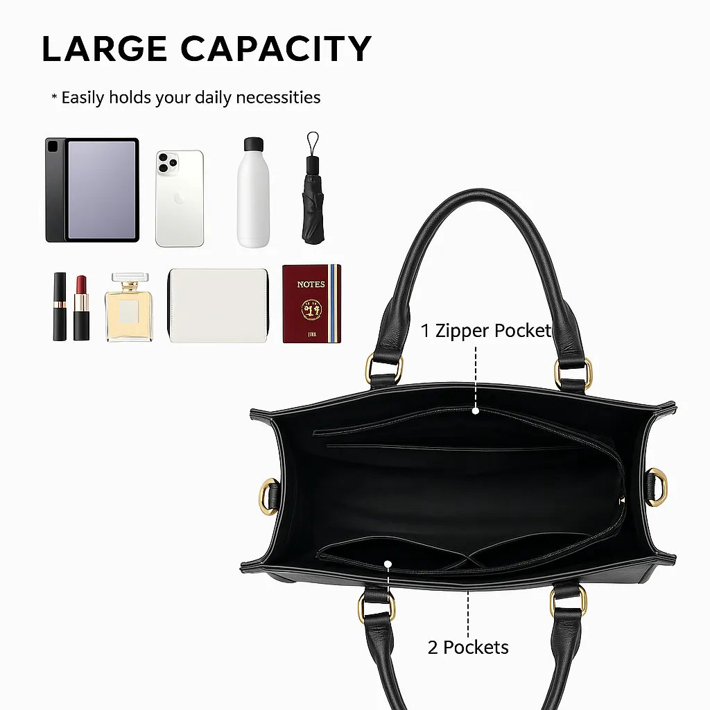 Jesus Cardinal I Can Only Imagine Leather Bag