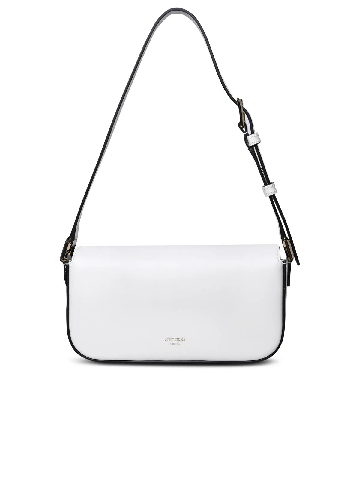 Jimmy Choo White Lear Bag