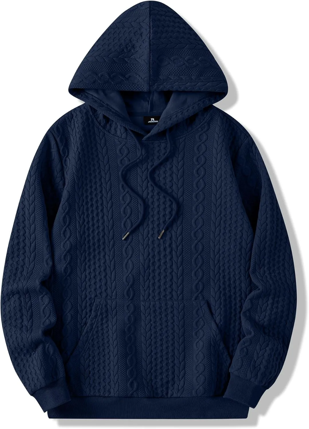 JMIERR Mens Hoodie Pullover 2024 Sweatshirts Graphic Hoodie Long Sleeve Drawstring Fashion Hooded Shirt with Pocket