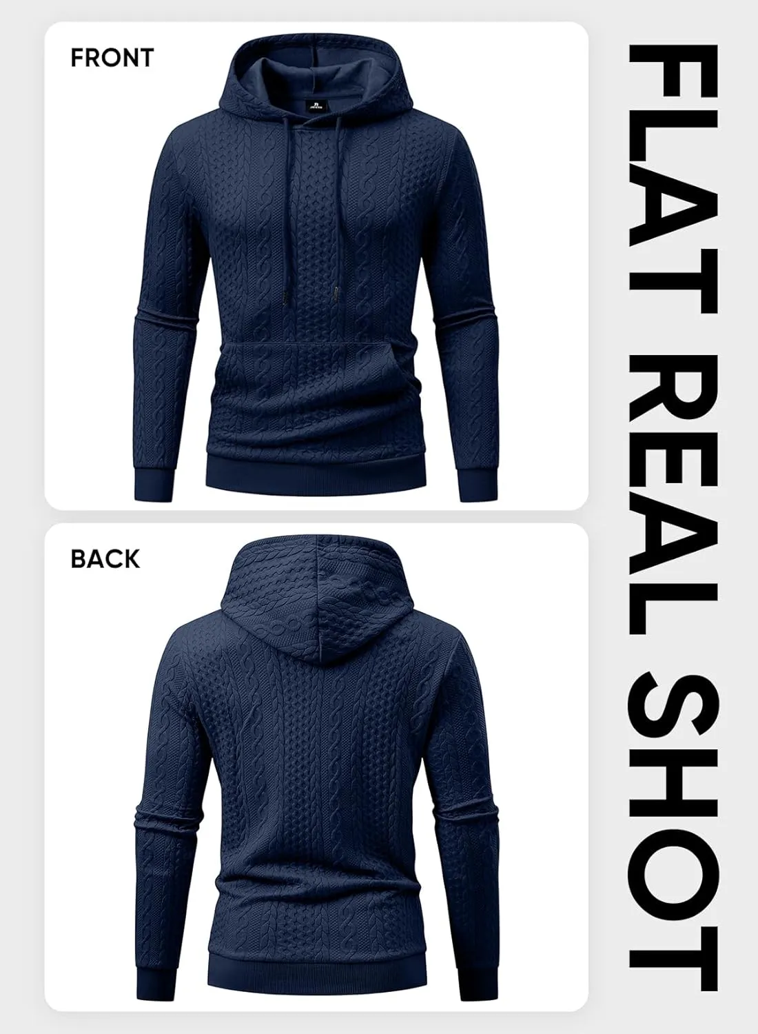 JMIERR Mens Hoodie Pullover 2024 Sweatshirts Graphic Hoodie Long Sleeve Drawstring Fashion Hooded Shirt with Pocket