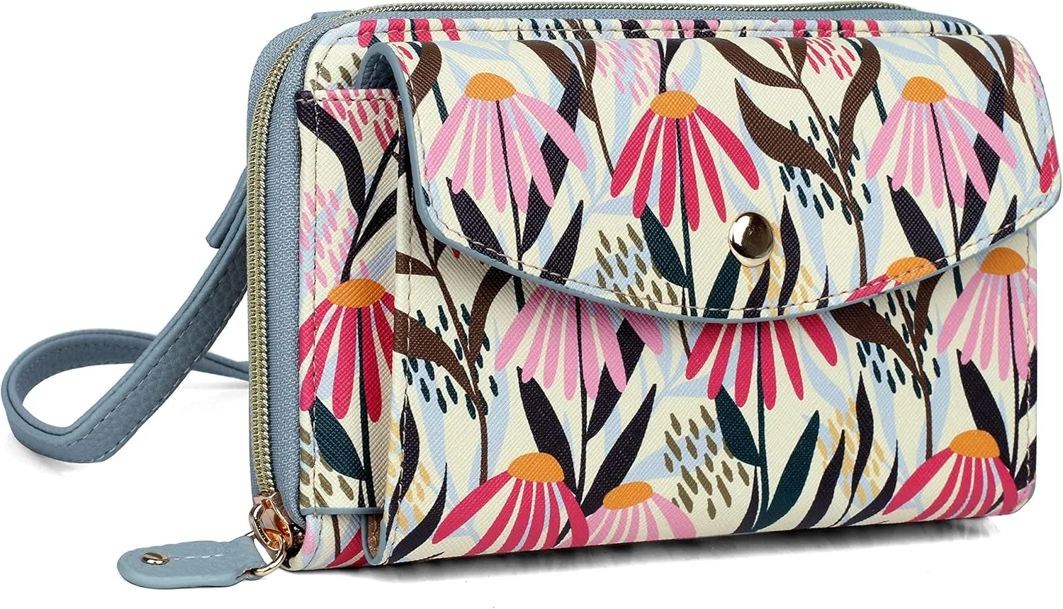 Julia Buxton Field Flowers E/w Front Pocket Wos