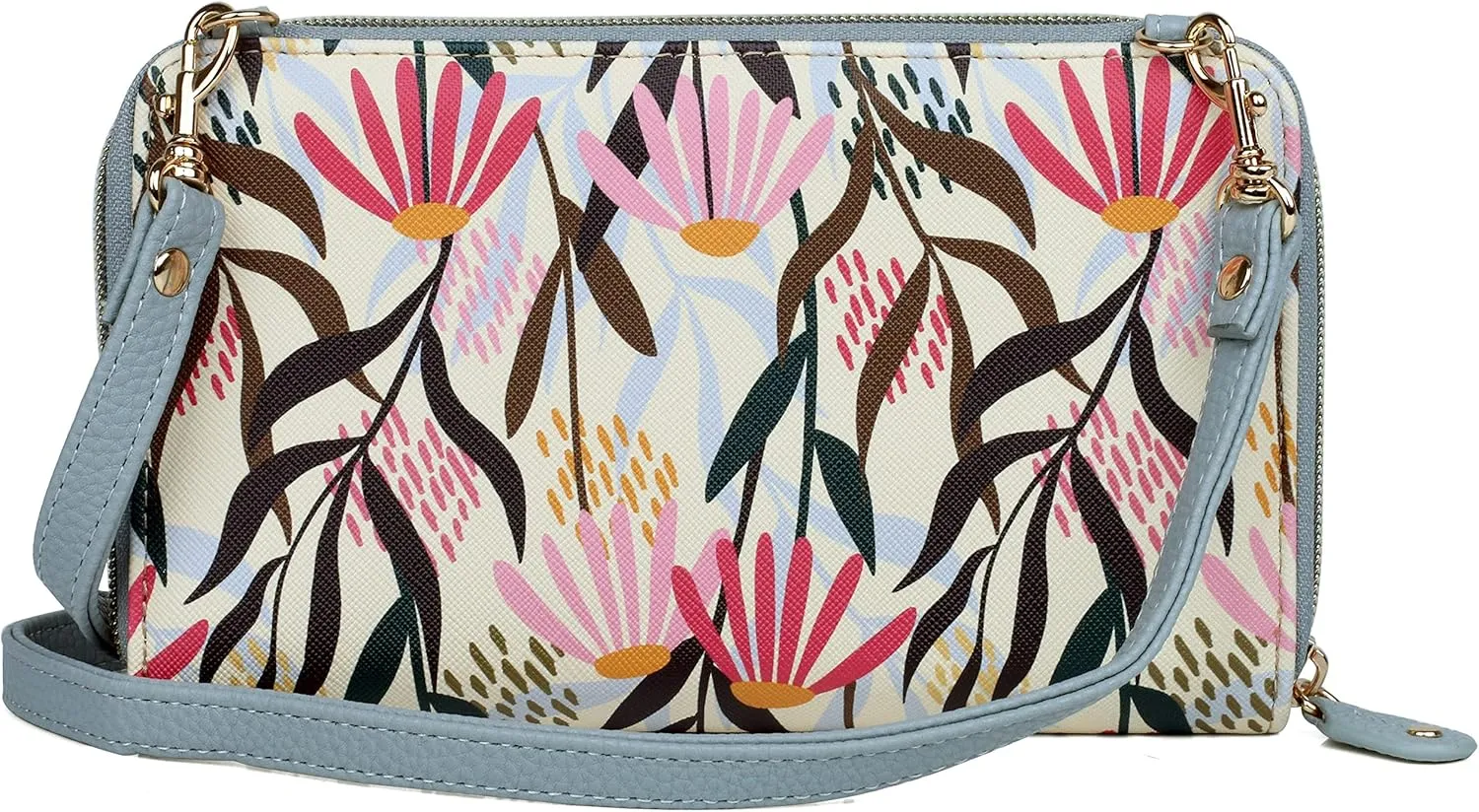 Julia Buxton Field Flowers E/w Front Pocket Wos
