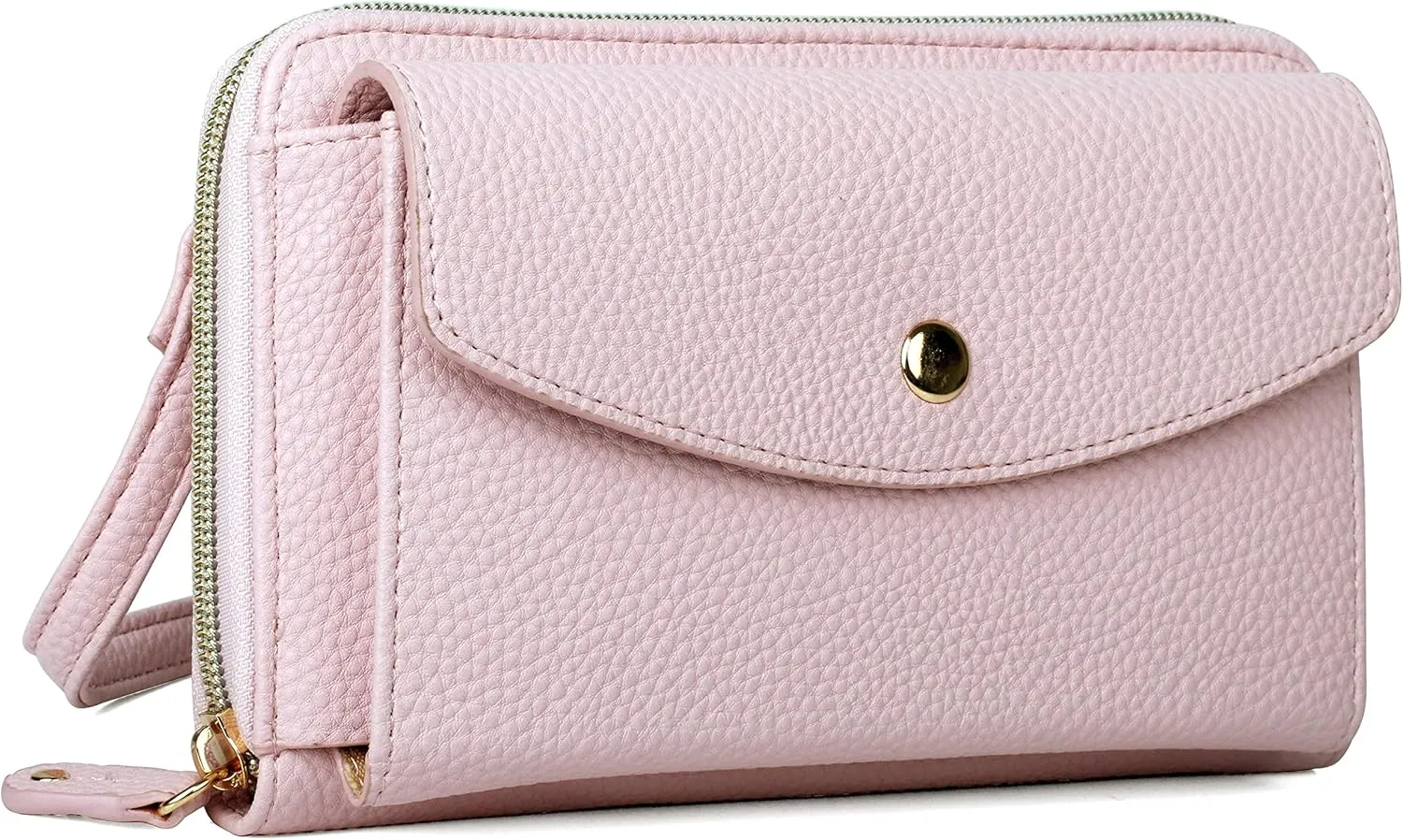 Julia Buxton Pebble Vegan Leather East West Mobile Carrier