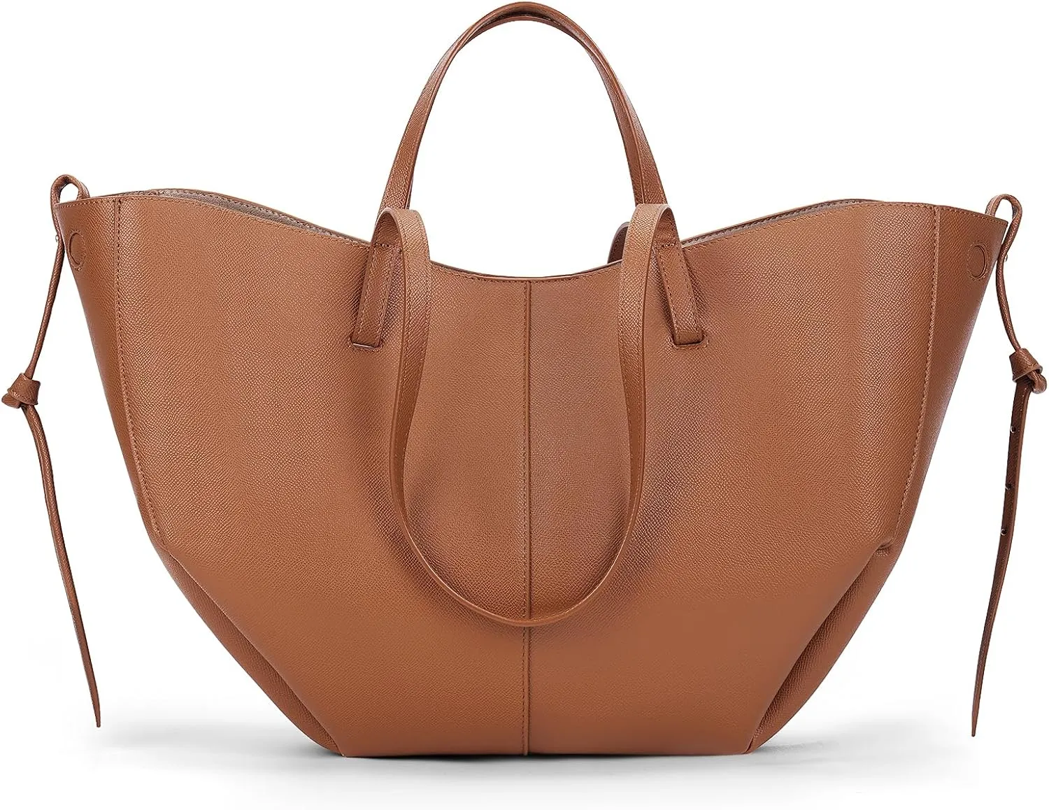 Juoxeepy Work Bag Faux Leather Tote Bag for Women Trendy Handbag Purse Fall Shoulder Bag with Magnetic Closure