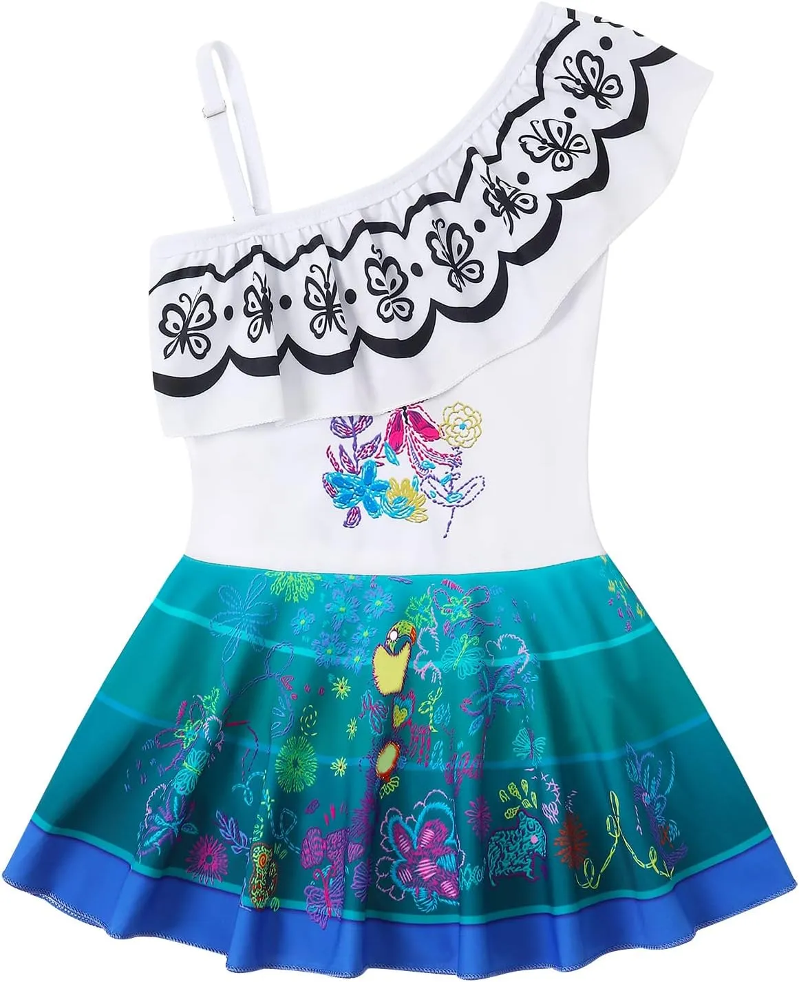 Jurebecia Girls 2 Pieces Swimsuit Mirabel Bikini Isabella Pepa Dolores Bathing Suit Tankini Magic Family Adventure Swimwear