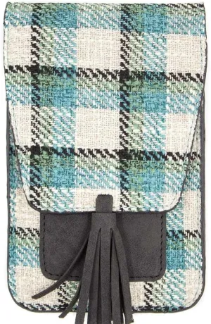 K. Carroll Accessories Harper Crossbody View Blue Tweed