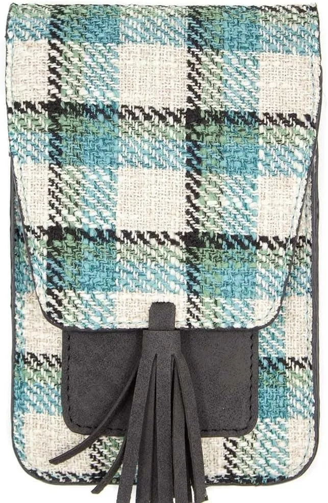 K. Carroll Accessories Harper Crossbody View Blue Tweed