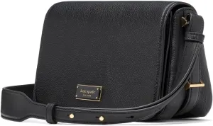 kate spade new york Liv Pebbled Leather Small Flap Crossbody