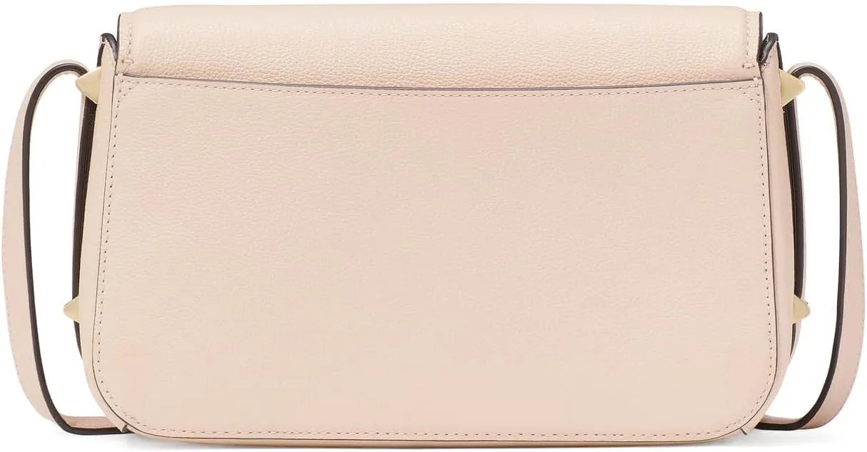 kate spade new york Liv Pebbled Leather Small Flap Crossbody