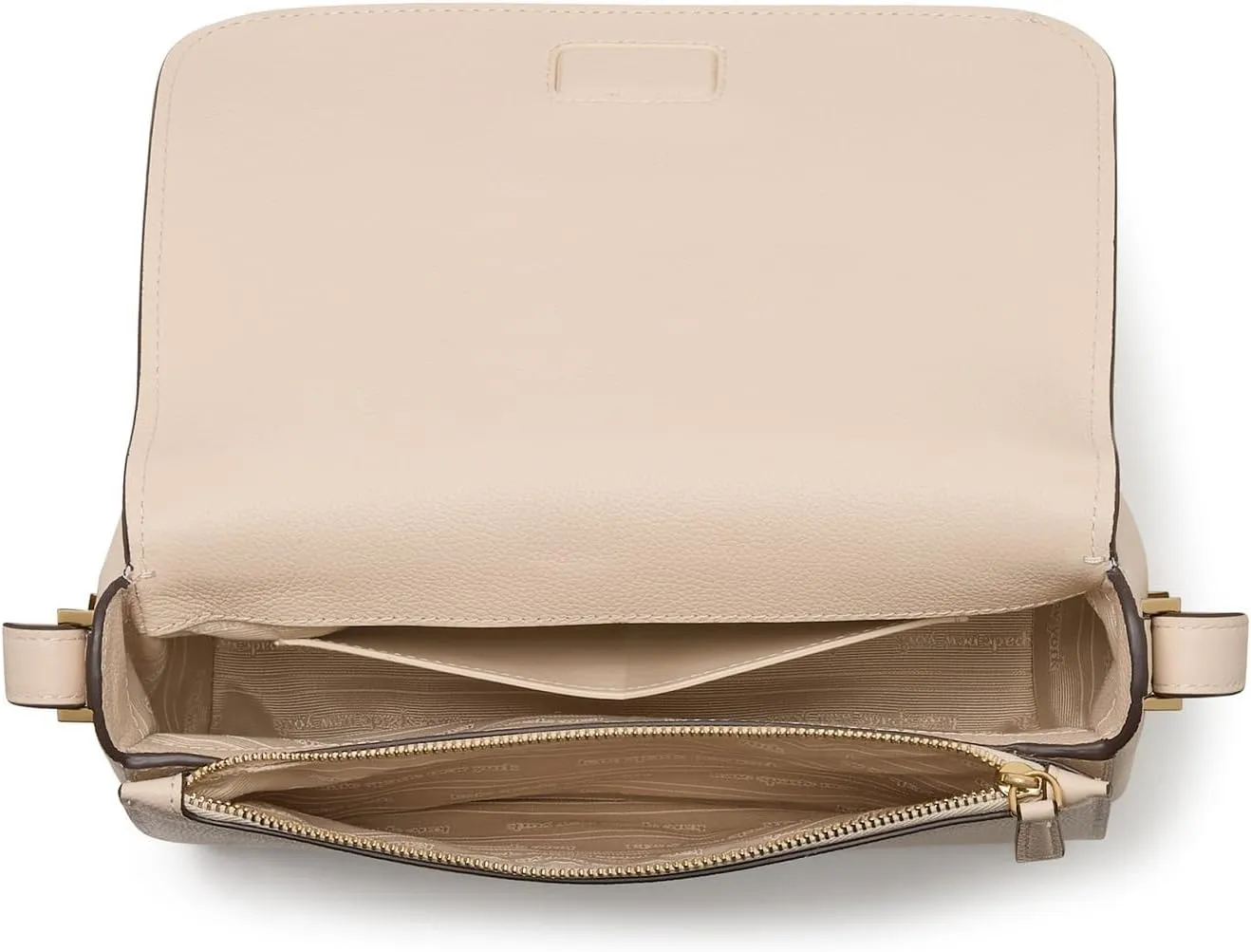 kate spade new york Liv Pebbled Leather Small Flap Crossbody