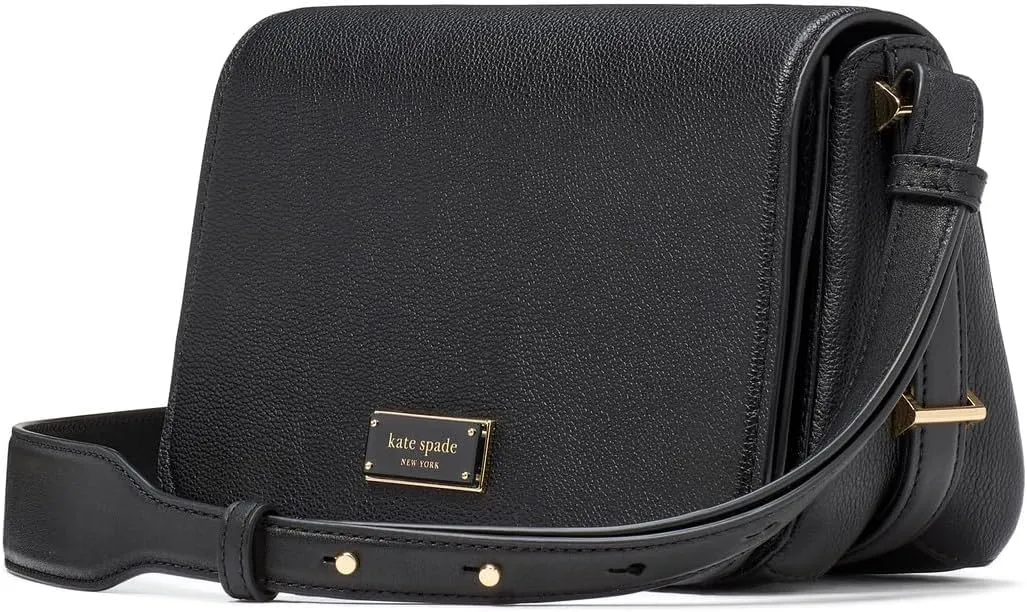 kate spade new york Liv Pebbled Leather Small Flap Crossbody