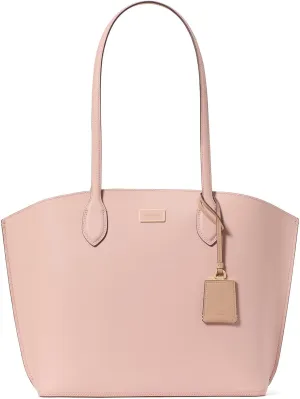 kate spade new york Suite Crossgrain Leather Large Open Tote
