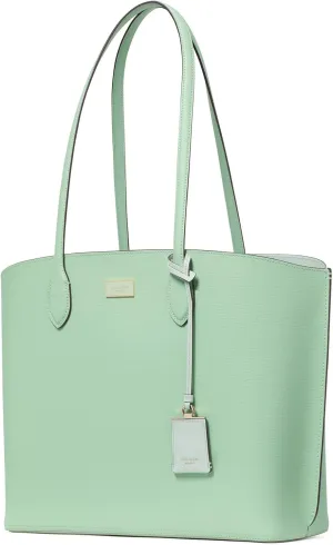 kate spade new york Suite Crossgrain Leather Large Work Tote