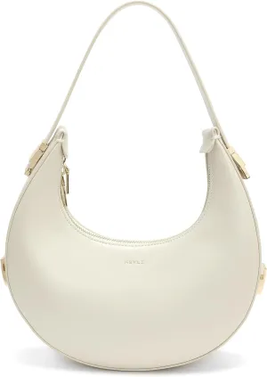 Keyli Shoulder Bag for Women 3 Ways Adjust Strap Clutches Hobo Purses Fashionable Casual Tote Handbags with 2 Zipper Closure