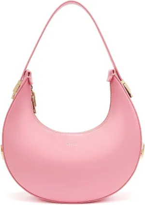 Keyli Shoulder Bag for Women 3 Ways Adjust Strap Clutches Hobo Purses Fashionable Casual Tote Handbags with 2 Zipper Closure