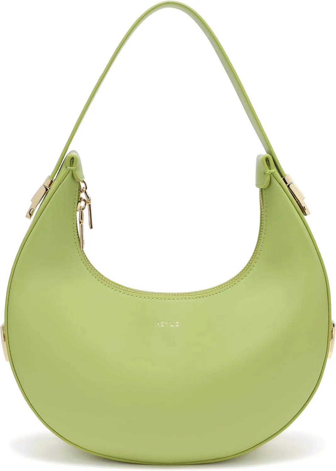 Keyli Shoulder Bag for Women 3 Ways Adjust Strap Clutches Hobo Purses Fashionable Casual Tote Handbags with 2 Zipper Closure
