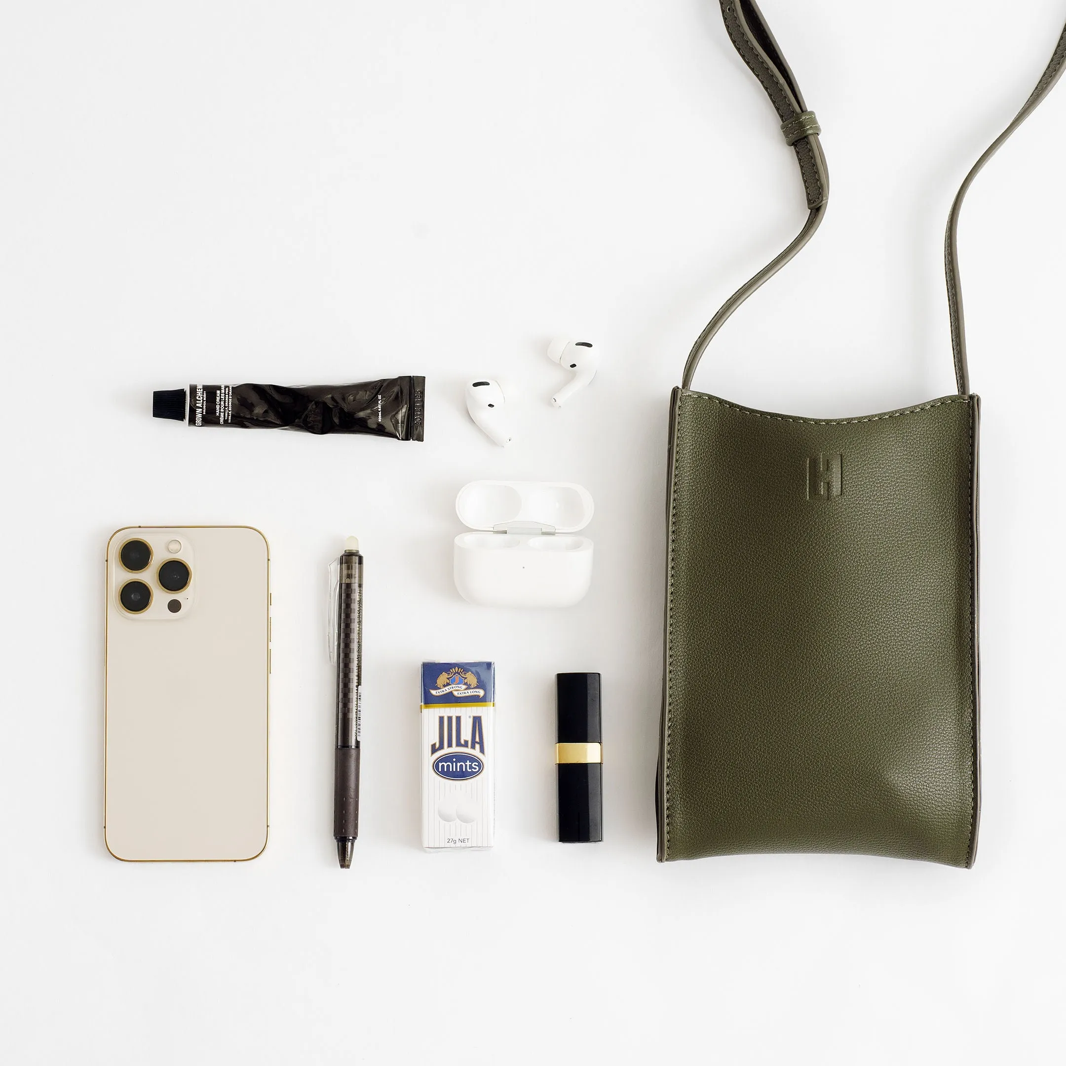 Kirra Phone Crossbody - Olive