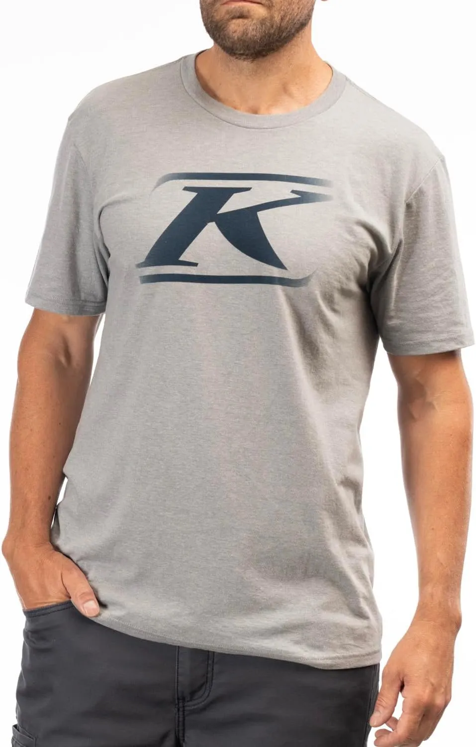 KLIM Men's Patriot Flag Tri-Blend Short Sleeve Tee Shirt